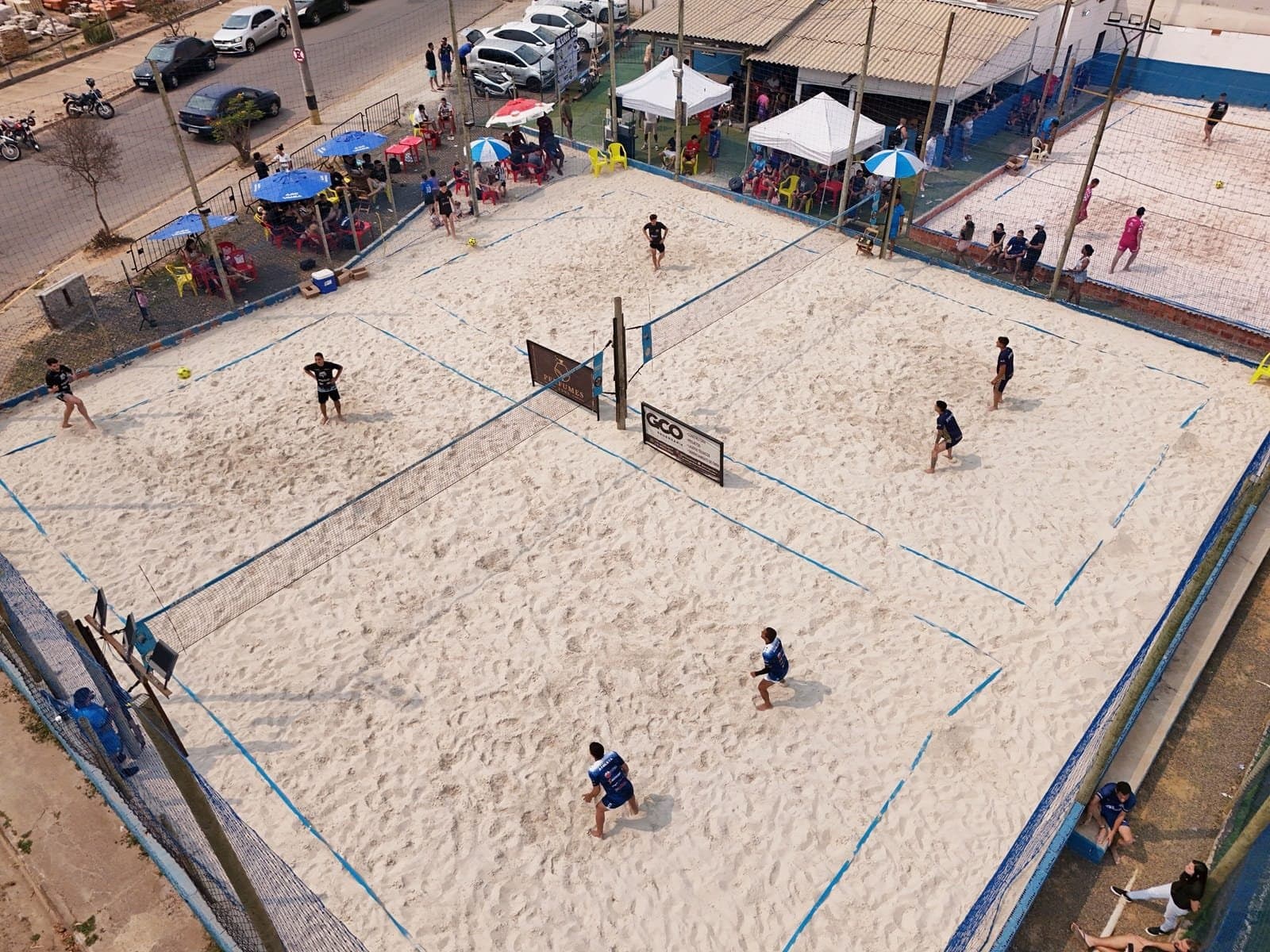 Cobertura aérea de eventos com drone